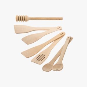 wood stand spoon