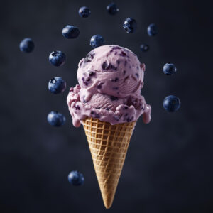Blueberry Ice Cream